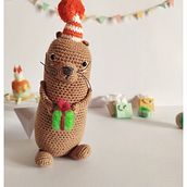 Mi proyecto del curso: Crochet: crea y transforma tus amigurumis Ein Projekt aus dem Bereich H, werk, Spielzeugdesign, Weben, DIY, Crochet, Amigurumi und Textildesign von Laura Bustamante - 21.06.2022