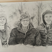 My project for course: Realistic Pencil Portraiture: Capture Stories and Emotions. Een project van Traditionele illustratie, Tekening met potlood,  Tekening,  Portrettekening y Realistische tekening van glennmiller5309 - 21.06.2022