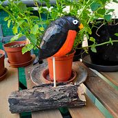Robin. Woodworking, Sculpture, Arts, Crafts, and DIY project by Katarzyna Wójcik - 06.18.2022