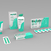 Bioscalin "Protect" product line proposal . Product Design, Packaging, Graphic Design, Design & Industrial Design project by Gabriela Vera - 06.15.2020