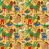 Caribe Romántico: Diseño de estampados para superficies textiles con Photoshop. Un proyecto de Ilustración tradicional, Diseño de vestuario, Pattern Design, Diseño de moda e Ilustración digital de Ana María Barrios Figueredo - 22.06.2022