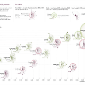 Better or Worse? Visualizing 20 years of CO2 emissions. Information Design, Interactive Design & Infographics project by Daniella Fernandes - 06.17.2022