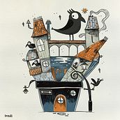 My project for course: Illustrated Stories: From Idea to Paper. Traditional illustration, Painting, Pencil Drawing, Drawing, Watercolor Painting, Children's Illustration, and Narrative project by Sarah - 06.21.2020