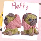 Il mio progetto del corso: Tecniche di uncinetto: crea il tuo Carlino con Ilaria Caliri!! Ein Projekt aus dem Bereich H, werk, Spielzeugdesign, Weben, DIY, Crochet, Amigurumi und Textildesign von Giulia Mollica - 23.06.2022