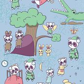 My project for course: Kawaii-Style Story Illustration. Un proyecto de Ilustración tradicional, Diseño de personajes, Ilustración digital y Manga de Beck Buick - 21.06.2022