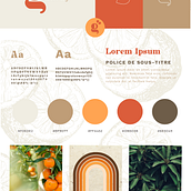 Logo et charte graphique. Design, Br, ing, Identit, Graphic Design, and Logo Design project by magali_reynard - 06.23.2022