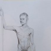 Mi proyecto del curso: Dibujo realista de la figura humana. Traditional illustration, Fine Arts, Sketching, Pencil Drawing, Drawing, Realistic Drawing, and Figure Drawing project by Jesús Díaz Pacheco - 06.23.2022