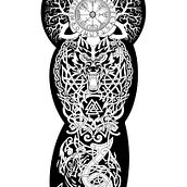 Fenrir related Tattoo Ein Projekt aus dem Bereich Zeichnung von miss_lister - 20.06.2022