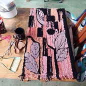 Forest - Meu projeto do curso: Introdução ao tufting: aprenda a pintar com fios. Arts, Crafts, Interior Decoration, Fiber Arts, Punch Needle, and Textile Design project by Giórgia Gama - 06.21.2022