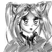 Sketch/Girl/Roughsketch. Traditional illustration project by novabaggerly8900 - 06.23.2022