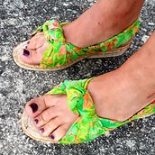 Mi proyecto del curso: Diseño y confección de alpargatas. Accessor, Design, Arts, Crafts, Shoe Design, and Fiber Arts project by Lucia Gorria - 06.23.2022