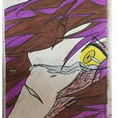 Stargazer (My Oc). Traditional illustration project by Isla Wallis - 06.23.2022