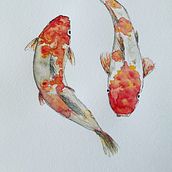 My project for course: Experimental Watercolor Techniques for Beginners. Traditional illustration, Fine Arts, Watercolor Painting, and Naturalistic Illustration project by marciocop07 - 06.23.2022