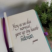 Mi proyecto del curso: Introducción a la caligrafía itálica. Calligraph project by yudipv83 - 06.23.2022