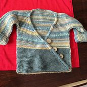 Mi proyecto del curso: Tejido de punto para prendas infantiles. Een project van  Modeontwerp, Textiel, DIY, Breien y Textielontwerp van Ma Eugenia Chaoul - 24.06.2022