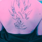 Meu projeto do curso: Tatuagem para principiantes. Un projet de Conception de tatouage de ritinha_cgsm - 18.06.2022