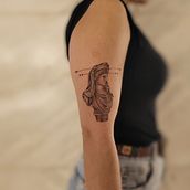 Meu projeto do curso: Técnicas de tatuagem blackwork com fine line. Un proyecto de Diseño de tatuajes de Débora Cristina - 24.06.2022