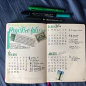 Il mio progetto del corso: Bullet journal creativo per la produttività. Traditional illustration, Arts, Crafts, Lettering, DIY, H, Lettering, Management, and Productivit project by Laura - 06.25.2022