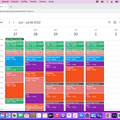 Mi proyecto del curso: Organización de agenda: gestiona tu tiempo y energía. Consultoria criativa, Gestão de design, Marketing, e Gestão e produtividade projeto de pilar saavedra - 25.06.2022