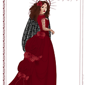 Empress Freya Royal Core Design. Costume Design project by Lili K - 06.08.2022