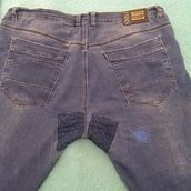 Mi proyecto del curso: Bordado: reparación de prendas. Un progetto di Ricamo, Cucito, DIY, Upc, cling e Textile Design di Gabi Schroeter - 25.06.2022