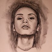 Mijn project van de cursus: Artistiek portretteren met houtskool: sferen creëren. Ilustração tradicional, Artes plásticas, Desenho, Desenho de retrato, Desenho realista, e Desenho artístico projeto de a.vanbugnum - 01.03.2022