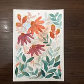 Mi proyecto del curso: Acuarela floral: conecta con la naturaleza. Un progetto di Illustrazione tradizionale, Pittura, Pittura ad acquerello e Illustrazione botanica di marylo2380 - 25.06.2022