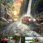 photo manipulation. 3D Animation project by Bhagyashree Kewalya - 01.17.1996