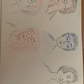 Mein Kursprojekt: Illustration im Skizzenbuch mit Buntstiften. Projekt z dziedziny Trad, c, jna ilustracja,  Sztuki piękne, Sketching, R, sunek ołówkiem,  R, sunek,  R, sunek art, st, czn i Sketchbook użytkownika Nadine Ru - 26.06.2022