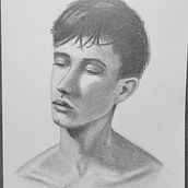 My project for course: Graphite Drawing Techniques for Planar Portraiture. Fine Arts, Sketching, Drawing, Portrait Drawing, Realistic Drawing, and Artistic Drawing project by morrillonline - 06.26.2022