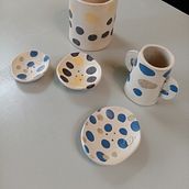 My project for course: Dyed Ceramics: Coloring Ceramic Paste. Accessor, Design, Arts, Crafts, Fine Arts, Decoration, Ceramics, and DIY project by ainoo - 06.26.2022