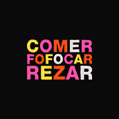 Comer, Fofocar, Rezar. Motion Graphics, Animation, T, pograph, 3D Animation, Kinetic T, and pograph project by Felipe Araruna - 06.26.2022