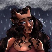 Meu projeto do curso: Retrato de personagens femininas com Procreate. Traditional illustration, Digital Illustration, and Digital Drawing project by Júlia Pereira - 06.26.2022