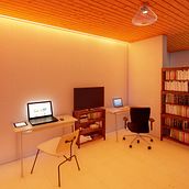 Mi proyecto del curso: Diseño de iluminación para espacios interiores. Un progetto di Architettura, Architettura d'interni, Lighting design e Architettura digitale di Jessy González - 28.06.2022