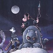 Color Portada Cómic FANBORIA 2022 (Dibujo Cels Piñol). Un progetto di Fumetto di rut copons - 09.04.2022