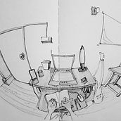 My project for course: Urban Sketching: Express Your World in a New Perspective. Traditional illustration, Sketching, Drawing, Watercolor Painting, Architectural Illustration, and Sketchbook project by neil_fernandes17 - 06.28.2022