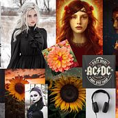 Moodboard y retrato final Ein Projekt aus dem Bereich Traditionelle Illustration, Zeichnung, Digitale Illustration, Porträtzeichnung, Digitale Zeichnung und Digitale Malerei von Sergio Andres Ochoa Ortiz - 18.07.2022