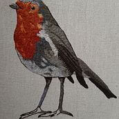 Mi proyecto del curso: Pintar con hilo: técnicas de ilustración textil. Traditional illustration, Embroider, and Textile Design project by XiuhOllin - 06.28.2022