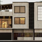 Vivienda Unifamiliar. Un proyecto de Diseño, Arquitectura, Ilustración tradicional, 3D, Animación, Arquitectura interior, Diseño de interiores, Post-producción fotográfica		, Modelado 3D, Arquitectura digital, Interiorismo e Ilustración arquitectónica de Sebastian Colón - 17.03.2022