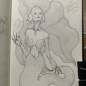 My project for course: Fantasy Sketchbook: Draw Characters from Imagination. Un proyecto de Ilustración tradicional, Creatividad, Dibujo y Sketchbook de meugemorinigo - 28.06.2022