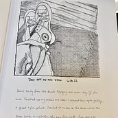 My project for course: Illustrated Diary: Fill Your Sketchbook with Experiences. Traditional illustration, Sketching, Drawing, Sketchbook & Ink Illustration project by staciakelly - 06.28.2022