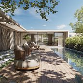 Archviz project for a house. 3D, and Architecture project by Rafael Vieira - 06.29.2022