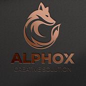 My Project Logo Design: Alphox Creative Design. Un progetto di Design di Chhim Rathana - 29.06.2022