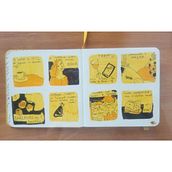 Mon journal intime illustré : pleine conscience pratiquée en voyage. Fine Arts, Sketching, Creativit, Drawing, and Sketchbook project by Coline Eberhard - 06.29.2022