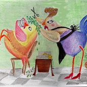 Mi proyecto del curso: Ilustración narrativa infantil con técnicas mixtas. Traditional illustration, Collage, Pencil Drawing, Children's Illustration, Narrative, Gouache Painting, and Picturebook project by mlorenacarraza - 06.29.2022