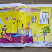 My project for course: Exploratory Sketchbook: Find Your Drawing Style. Traditional illustration, Sketching, Creativit, Drawing, Watercolor Painting, Sketchbook, and Gouache Painting project by phyllisannhigley - 06.29.2022