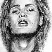portrait. Traditional illustration project by laurence denard - 06.29.2022