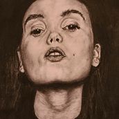 My project for course: Artistic Charcoal Portraiture: Creating Atmosphere. Traditional illustration, Fine Arts, Drawing, Portrait Drawing, Realistic Drawing, and Artistic Drawing project by Eric Brown - 06.24.2022
