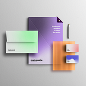 Mais Saúde Clínica Transdisciplinar: Projeto final do curso Branding tipográfico. Br, ing, Identit, T, pograph, and Logo Design project by Marfab Design - 06.29.2022