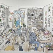 My project for course: Creative Sketching: Fill Your Illustrations with Life and Detail. Traditional illustration, Sketching, Pencil Drawing, Drawing, Watercolor Painting, Sketchbook & Ink Illustration project by dclrthomp - 06.28.2022